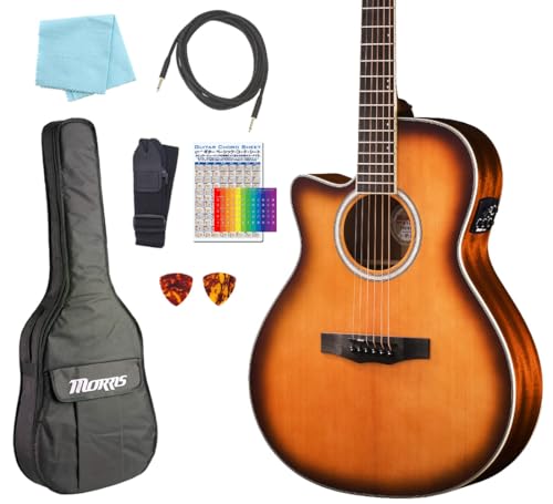 Amazon | モーリス エレアコ Morris R-011 LH TS アコースティック